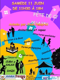 Flyer de la soirée salsa