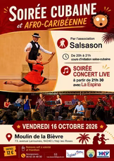 Soirée avec les associations Salsason et Salsa Live!