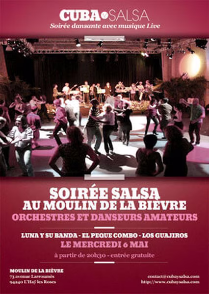 Le flyer de la soirée