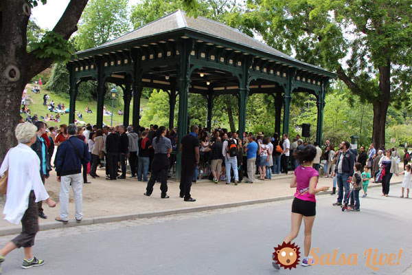 Le kiosque du parc Montsouris