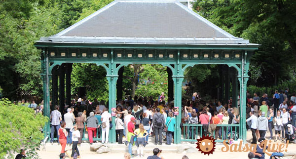 Le kiosque du parc Montsouris