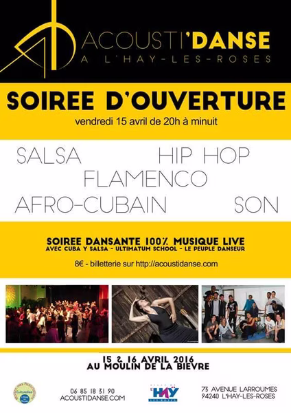 L'affiche de la soirée d'ouverture