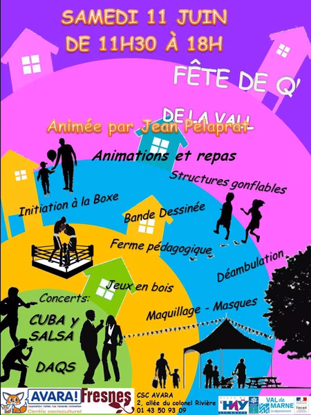 Flyer de la soirée salsa