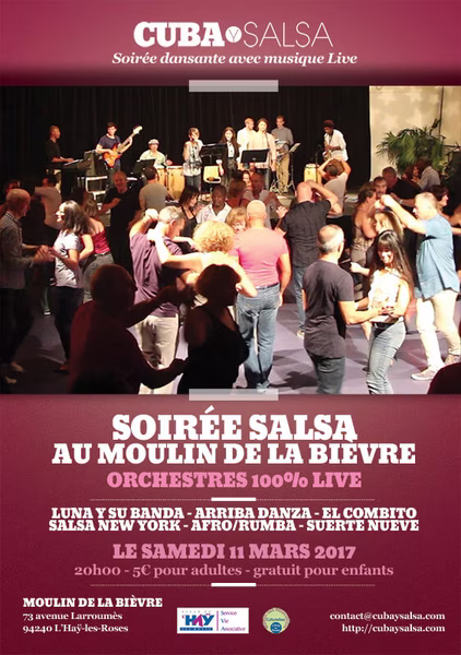 |Le flyer de la soirée dansante