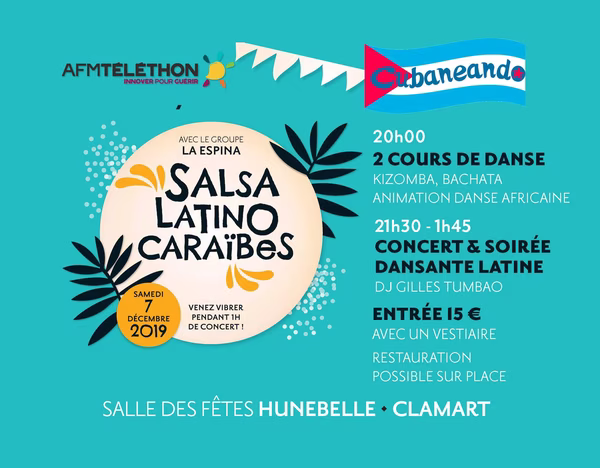 Soirée organisée par l'association Cubaneando de Clamart