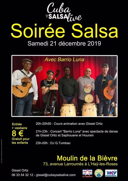 Concert Son cubain avec Barrio Luna